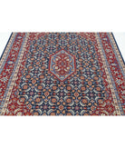 Heritage 6' 0" X 9' 2" Hand-Knotted Wool Rug 6' 0" X 9' 2" (183 X 279) / Blue / Red