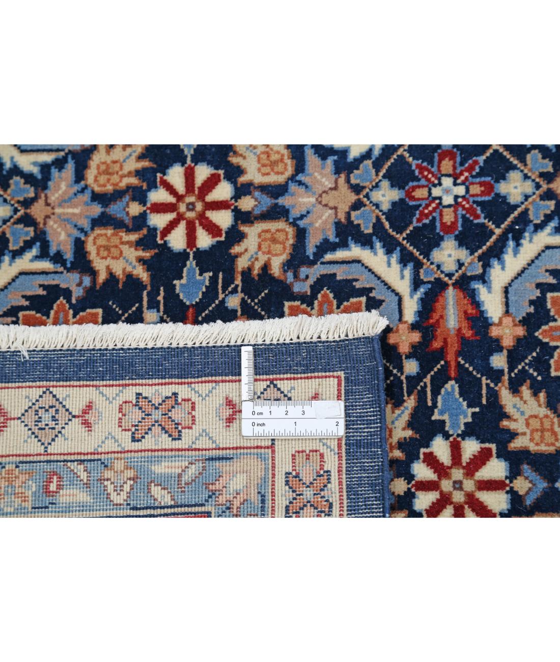 Heritage 6' 0" X 9' 2" Hand-Knotted Wool Rug 6' 0" X 9' 2" (183 X 279) / Blue / Red
