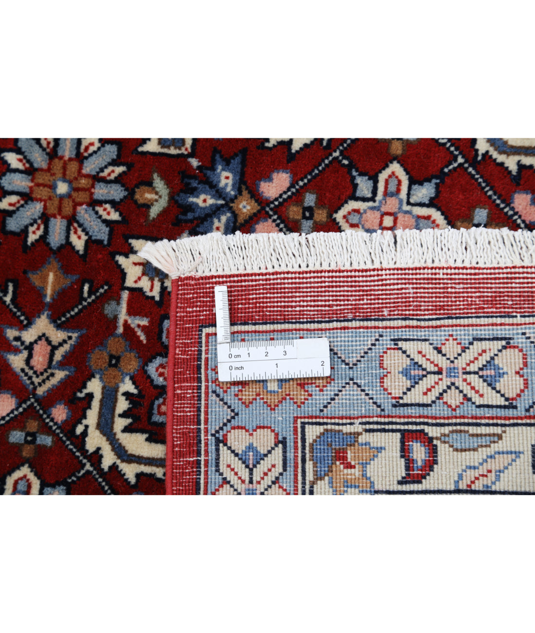 Heritage 8' 3" X 11' 6" Hand-Knotted Wool Rug 8' 3" X 11' 6" (251 X 351) / Red / Blue
