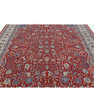 Heritage 9' 0" X 11' 8" Hand-Knotted Wool Rug 9' 0" X 11' 8" (274 X 356) / Red / Ivory