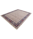 Heritage 8' 0" X 10' 1" Hand-Knotted Wool Rug 8' 0" X 10' 1" (244 X 307) / Ivory / Blue