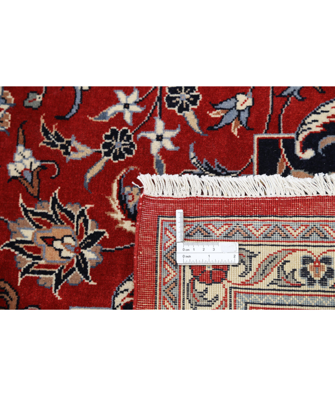 Heritage 7' 10" X 11' 3" Hand-Knotted Wool Rug 7' 10" X 11' 3" (239 X 343) / Red / Blue