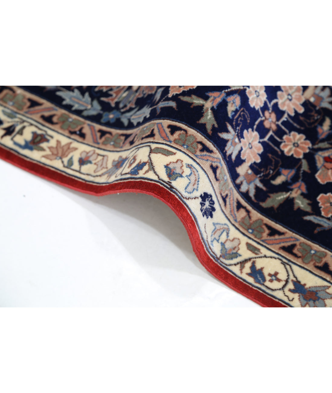 Heritage 7' 10" X 9' 9" Hand-Knotted Wool Rug 7' 10" X 9' 9" (239 X 297) / Red / Blue