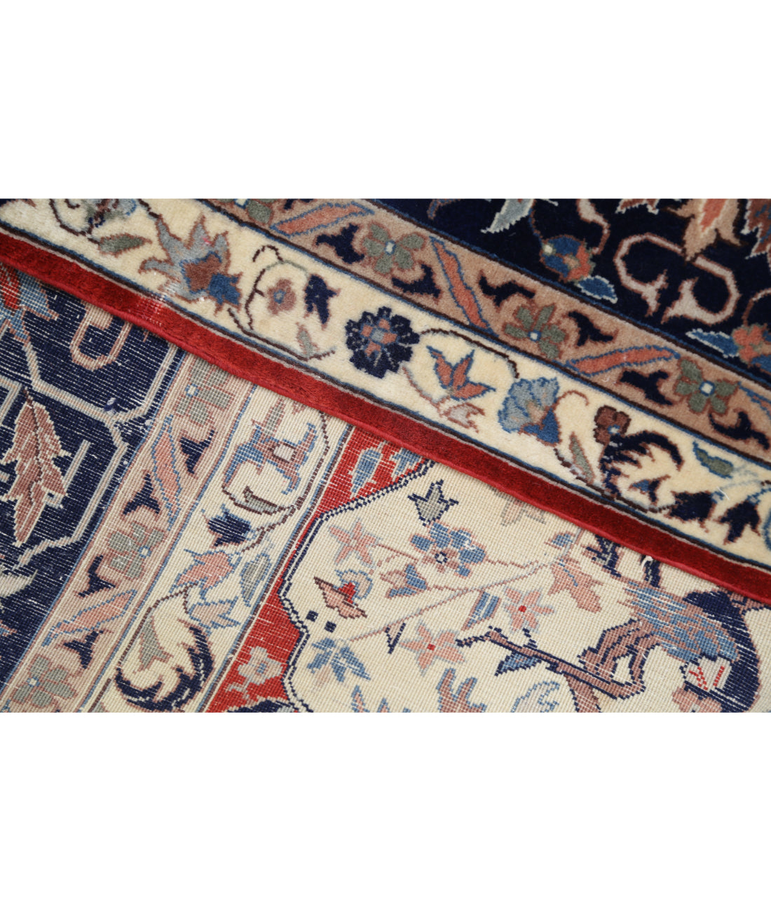 Heritage 7' 10" X 9' 9" Hand-Knotted Wool Rug 7' 10" X 9' 9" (239 X 297) / Red / Blue
