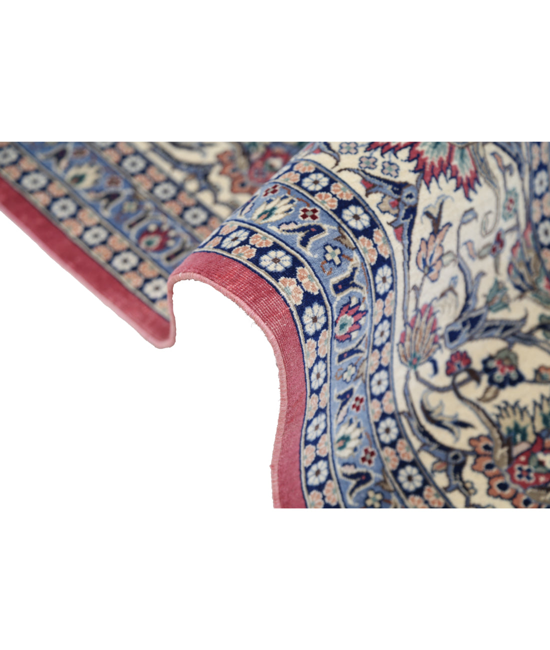 Heritage 7' 11" X 10' 1" Hand-Knotted Wool Rug 7' 11" X 10' 1" (241 X 307) / Pink / Ivory