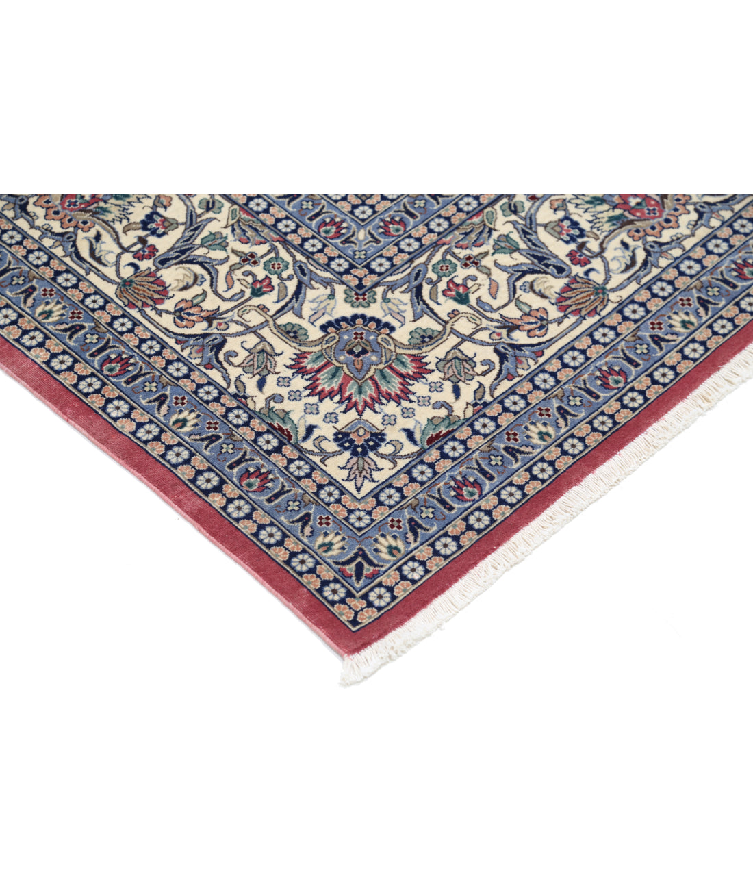 Heritage 7' 11" X 10' 1" Hand-Knotted Wool Rug 7' 11" X 10' 1" (241 X 307) / Pink / Ivory
