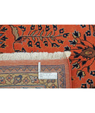 Heritage 8' 3" X 11' 5" Hand-Knotted Wool Rug 8' 3" X 11' 5" (251 X 348) / Pink / Blue