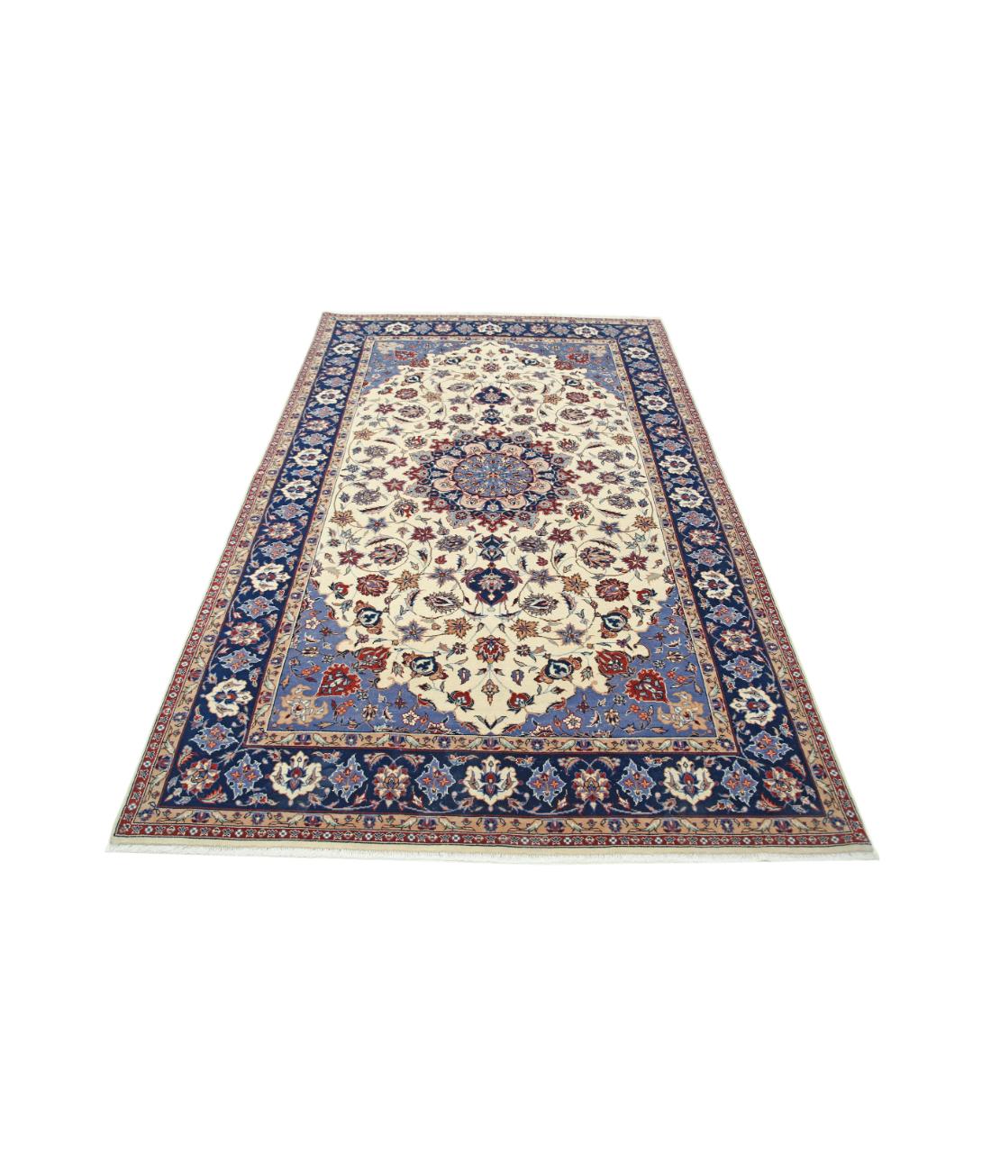 Heritage 5' 0" X 7' 10" Hand-Knotted Wool Rug 5' 0" X 7' 10" (152 X 239) / Ivory / Blue