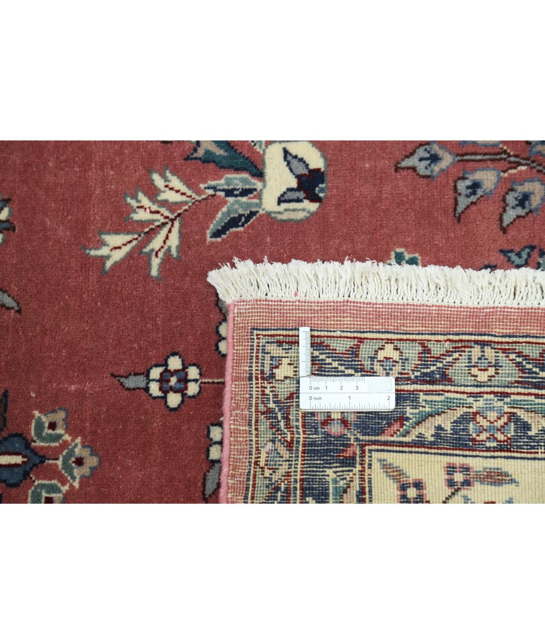 Heritage 5' 11" X 8' 11" Hand-Knotted Wool Rug 5' 11" X 8' 11" (180 X 272) / Pink / Ivory