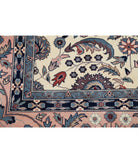 Heritage 8' 1" X 10' 1" Hand-Knotted Wool Rug 8' 1" X 10' 1" (246 X 307) / Ivory / Pink