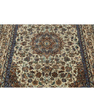 Heritage 4' 0" X 5' 11" Hand-Knotted Wool Rug 4' 0" X 5' 11" (122 X 180) / Ivory / Taupe