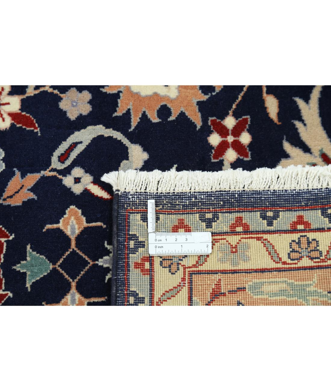 Heritage 6' 0" X 9' 0" Hand-Knotted Wool Rug 6' 0" X 9' 0" (183 X 274) / Blue / Tan
