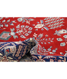 Heritage 10' 1" X 13' 11" Hand-Knotted Wool Rug 10' 1" X 13' 11" (307 X 424) / Red / Blue