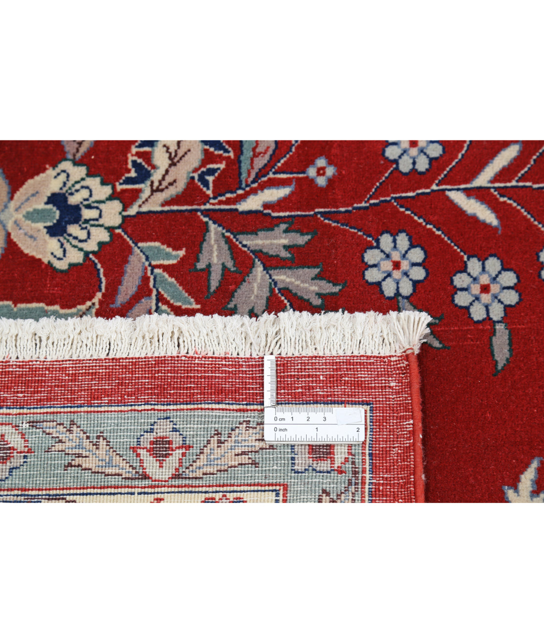 Heritage 10' 1" X 13' 11" Hand-Knotted Wool Rug 10' 1" X 13' 11" (307 X 424) / Red / Blue