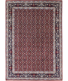Heritage 8' 1" X 11' 6" Hand-Knotted Wool Rug 8' 1" X 11' 6" (246 X 351) / Red / Blue