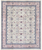 Heritage 8' 0" X 9' 9" Hand-Knotted Wool Rug 8' 0" X 9' 9" (244 X 297) / Ivory / Pink