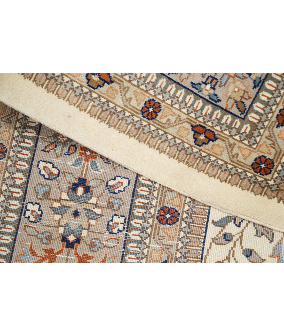 Heritage 9' 3" X 11' 11" Hand-Knotted Wool Rug 9' 3" X 11' 11" (282 X 363) / Blue / Grey