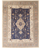 Heritage 9' 3" X 11' 11" Hand-Knotted Wool Rug 9' 3" X 11' 11" (282 X 363) / Blue / Grey