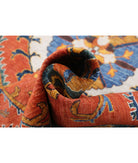 Humna 8'3'' X 9'10'' Hand-Knotted Wool Rug 8'3'' x 9'10'' (248 X 295) / Rust / N/A