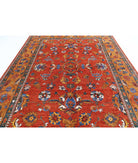 Humna 8'10'' X 11'8'' Hand-Knotted Wool Rug 8'10'' x 11'8'' (265 X 350) / Rust / Gold