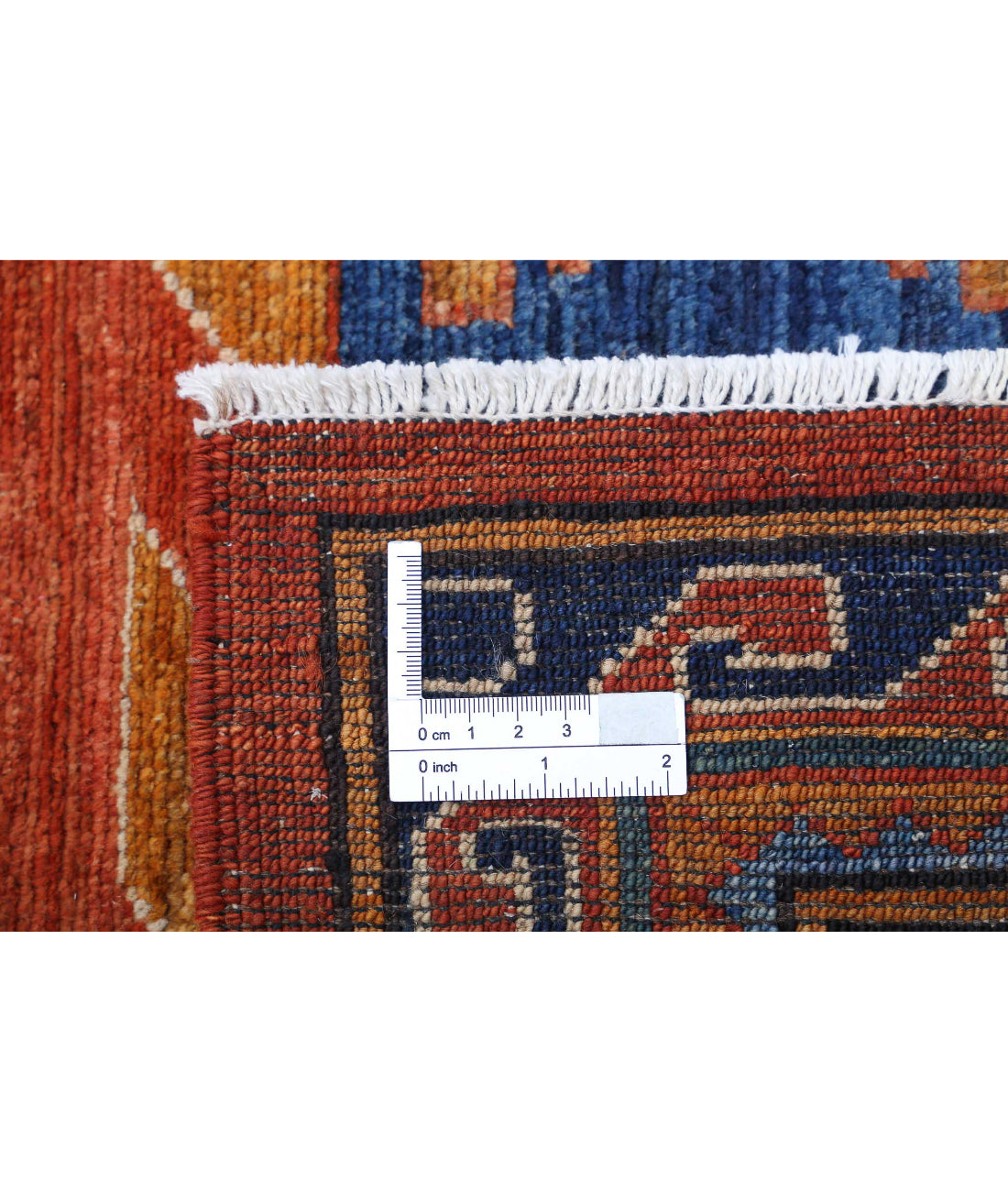 Humna 8'5'' X 10'1'' Hand-Knotted Wool Rug 8'5'' x 10'1'' (253 X 303) / Rust / Rust