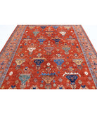 Humna 8'4'' X 10'0'' Hand-Knotted Wool Rug 8'4'' x 10'0'' (250 X 300) / Red / Brown