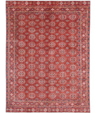 Humna 10'0'' X 13'5'' Hand-Knotted Wool Rug 10'0'' x 13'5'' (300 X 403) / Red / Rust