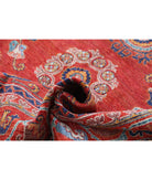 Humna 5'11'' X 8'10'' Hand-Knotted Wool Rug 5'11'' x 8'10'' (178 X 265) / Red / N/A