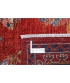 Humna 5'11'' X 8'10'' Hand-Knotted Wool Rug 5'11'' x 8'10'' (178 X 265) / Red / N/A