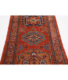 Humna 2'8'' X 5'9'' Hand-Knotted Wool Rug 2'8'' x 5'9'' (80 X 173) / Rust / Gold