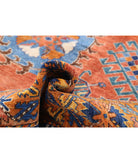 Humna 5'10'' X 8'3'' Hand-Knotted Wool Rug 5'10'' x 8'3'' (175 X 248) / Red / Taupe