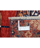 Humna 6'7'' X 9'7'' Hand-Knotted Wool Rug 6'7'' x 9'7'' (198 X 288) / Red / N/A