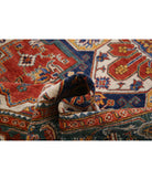 Heriz 6'7'' X 10'6'' Hand-Knotted Wool Rug 6'7'' x 10'6'' (198 X 315) / Red / N/A