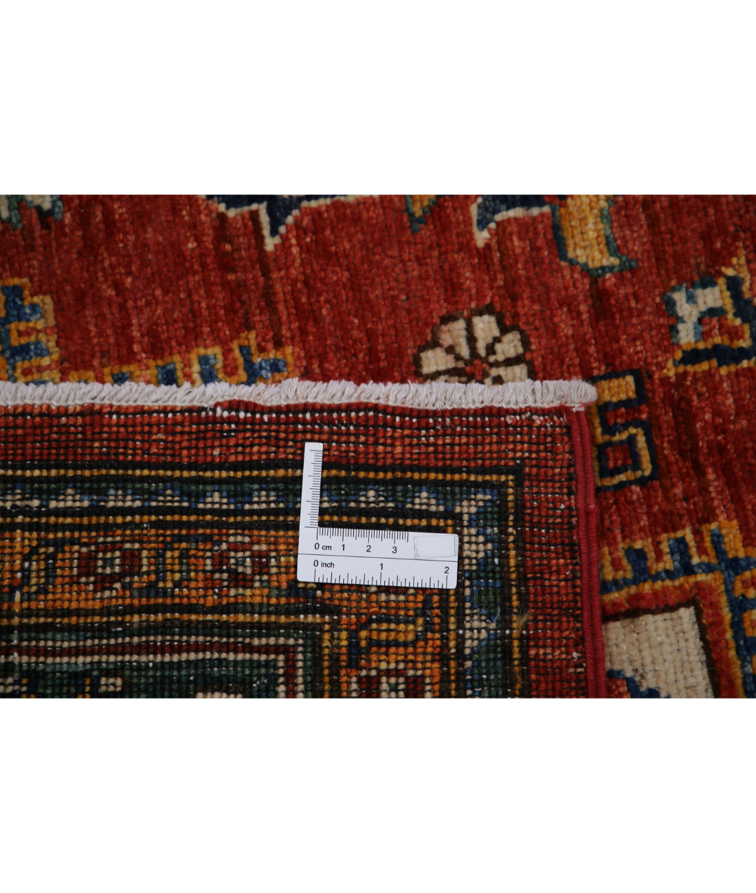Heriz 6'7'' X 10'6'' Hand-Knotted Wool Rug 6'7'' x 10'6'' (198 X 315) / Red / N/A