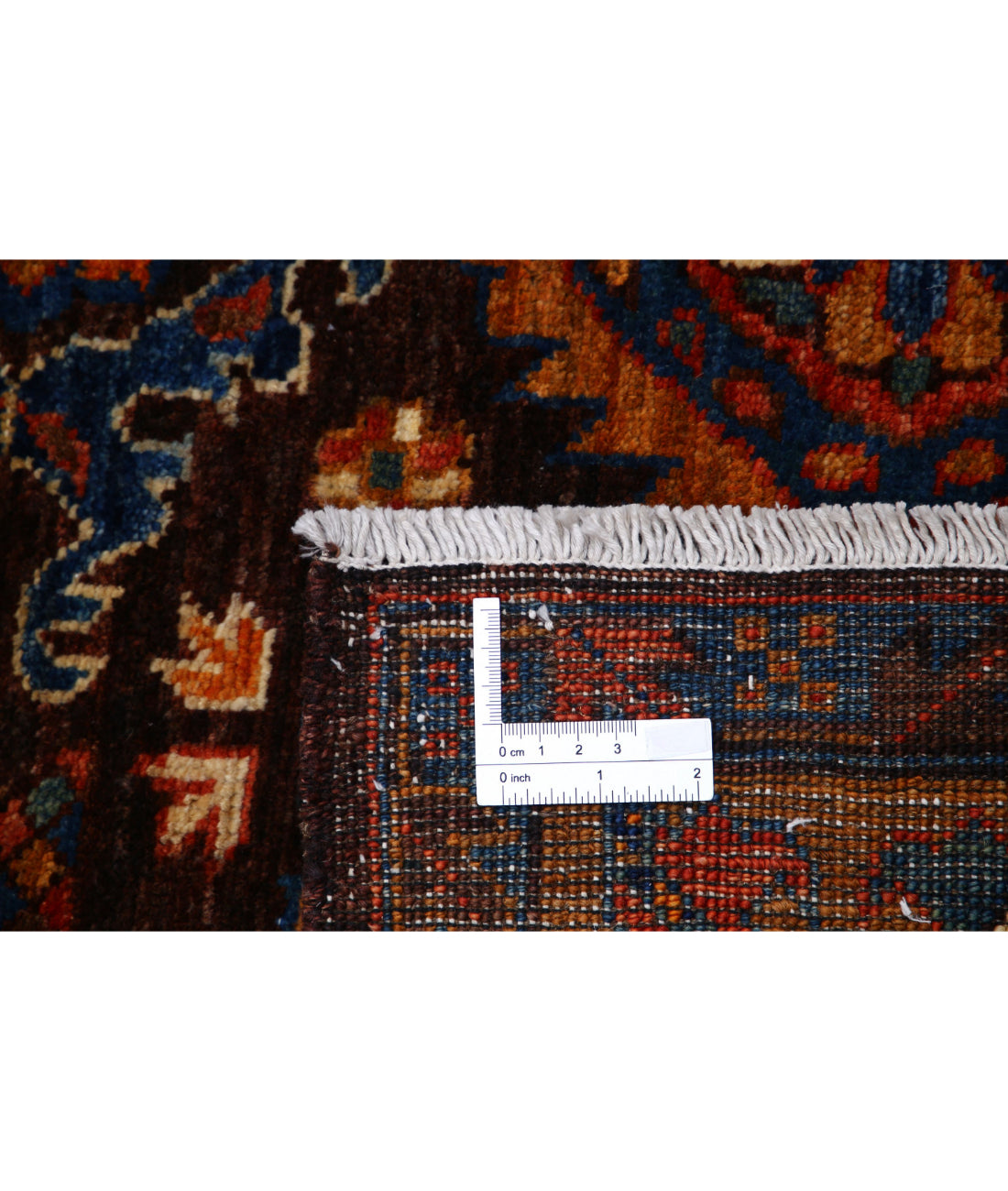 Humna 3'11'' X 5'11'' Hand-Knotted Wool Rug 3'11'' x 5'11'' (118 X 178) / Brown / Gold