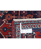 Josheghan 4'5'' X 6'8'' Hand-Knotted Wool Rug 4'5'' x 6'8'' (133 X 200) / Blue / Red
