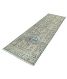 Heriz 3'2'' X 10'6'' Hand-Knotted Wool Rug 3'2'' x 10'6'' (95 X 315) / Taupe / Ivory