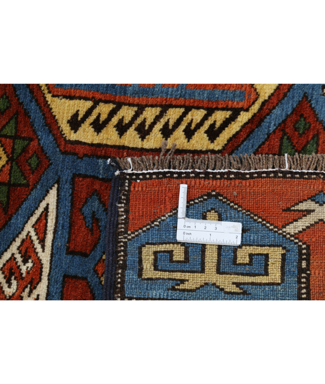 Kars 6' 4" X 8' 6" Hand-Knotted Wool Rug 6' 4" X 8' 6" (193 X 259) / Rust / Ivory