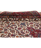 Kashan 8'8'' X 15'9'' Hand-Knotted Wool Rug 8'8'' x 15'9'' (260 X 473) / Ivory / Red