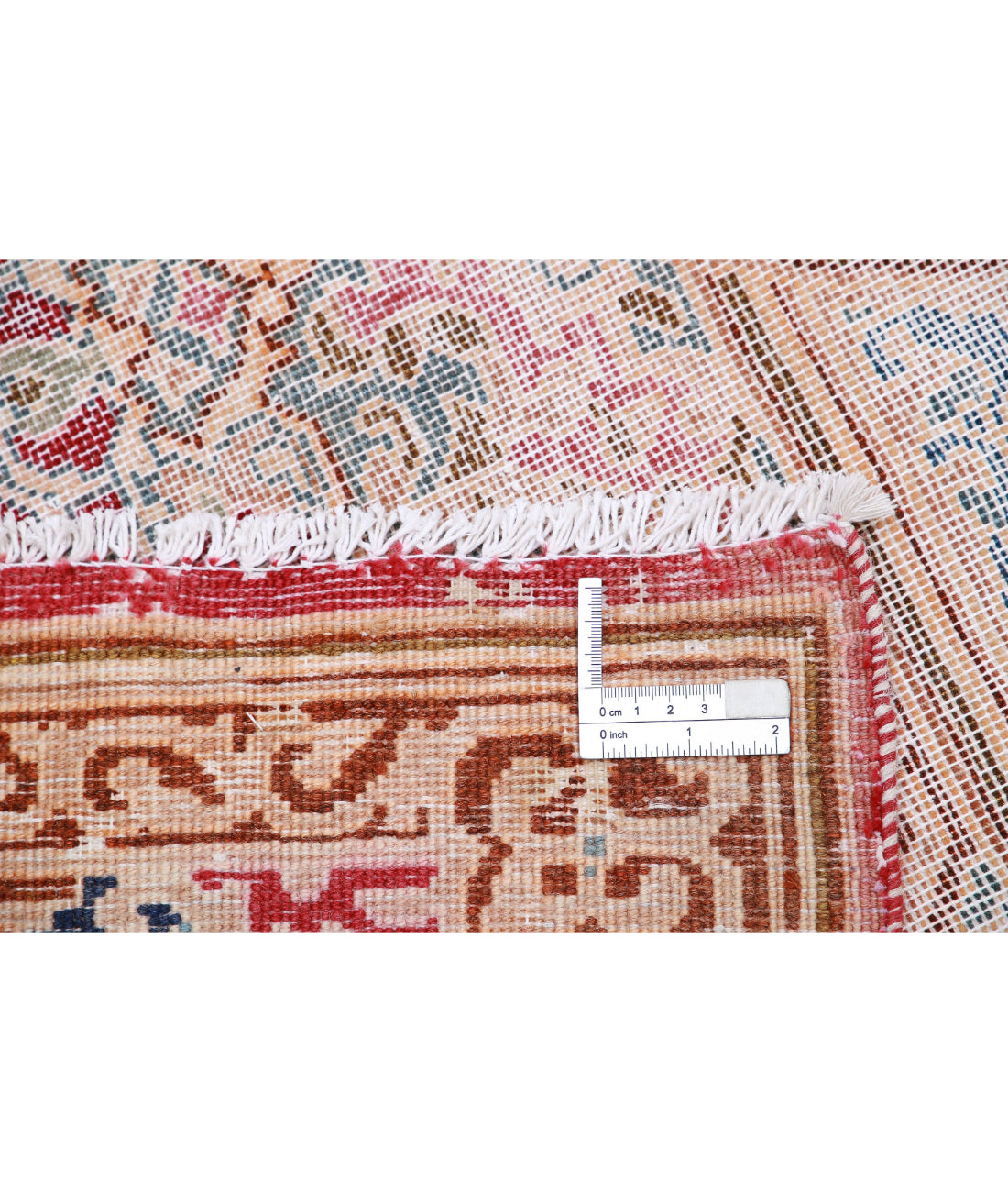 Vintage 9'11'' X 12'7'' Hand-Knotted Wool Rug 9'11'' x 12'7'' (298 X 378) / Red / Blue