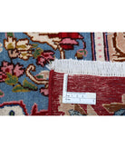 Kerman 9'6'' X 13'2'' Hand-Knotted Wool Rug 9'6'' x 13'2'' (285 X 395) / Red / Blue
