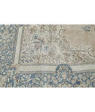 Kerman 9'10'' X 16'2'' Hand-Knotted Wool Rug 9'10'' x 16'2'' (295 X 485) / Taupe / Blue