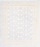 Khotan 11'10'' X 14'0'' Hand-Knotted Wool Rug 11'10'' x 14'0'' (355 X 420) / Grey / Ivory