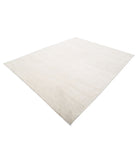 Khotan 8'0'' X 9'9'' Hand-Knotted Wool Rug 8'0'' x 9'9'' (240 X 293) / Ivory / Grey