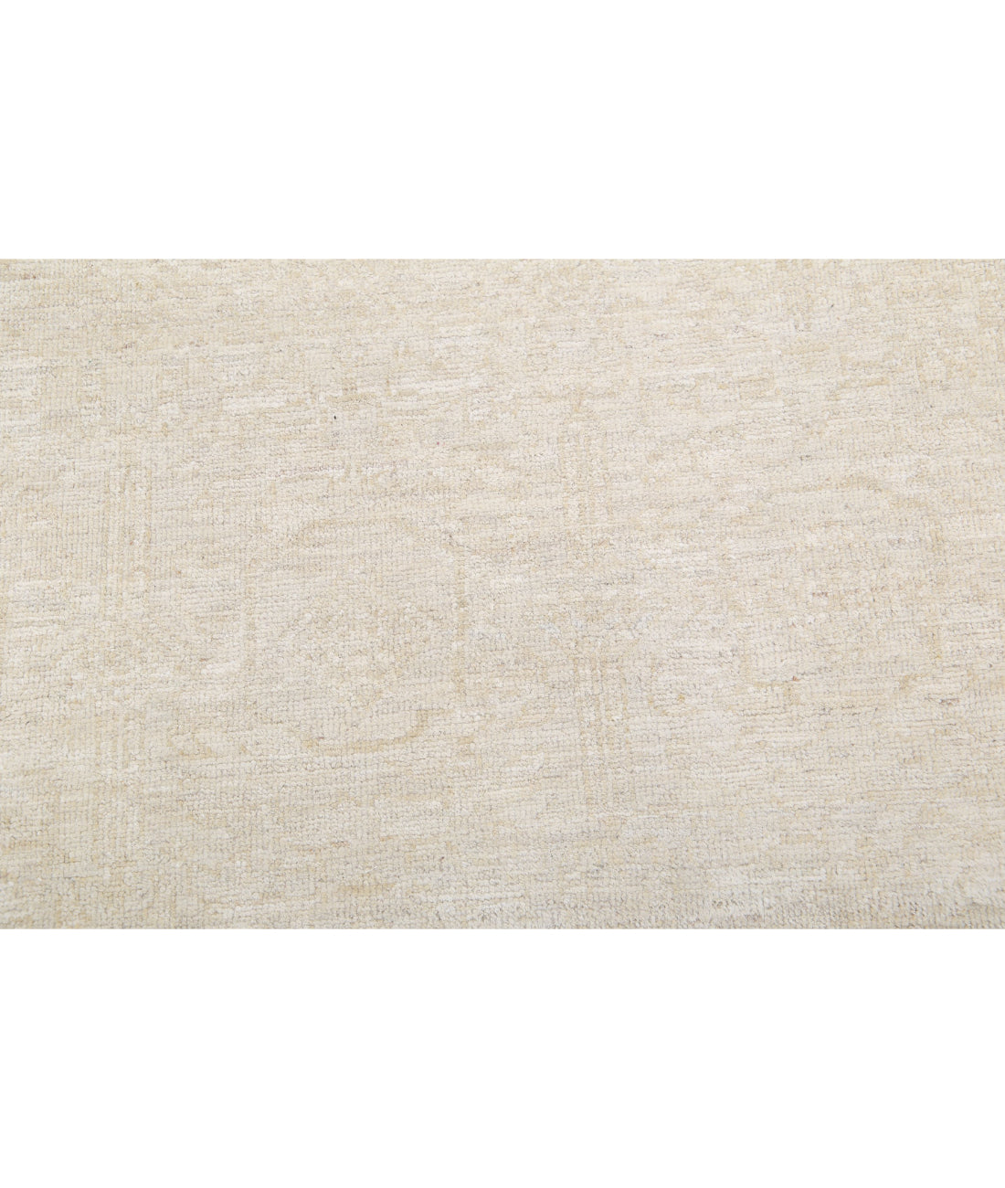 Khotan 8'0'' X 9'9'' Hand-Knotted Wool Rug 8'0'' x 9'9'' (240 X 293) / Ivory / Grey