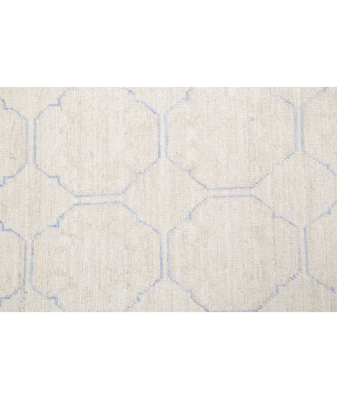 Khotan 8'5'' X 11'5'' Hand-Knotted Wool Rug 8'5'' x 11'5'' (253 X 343) / Ivory / Blue