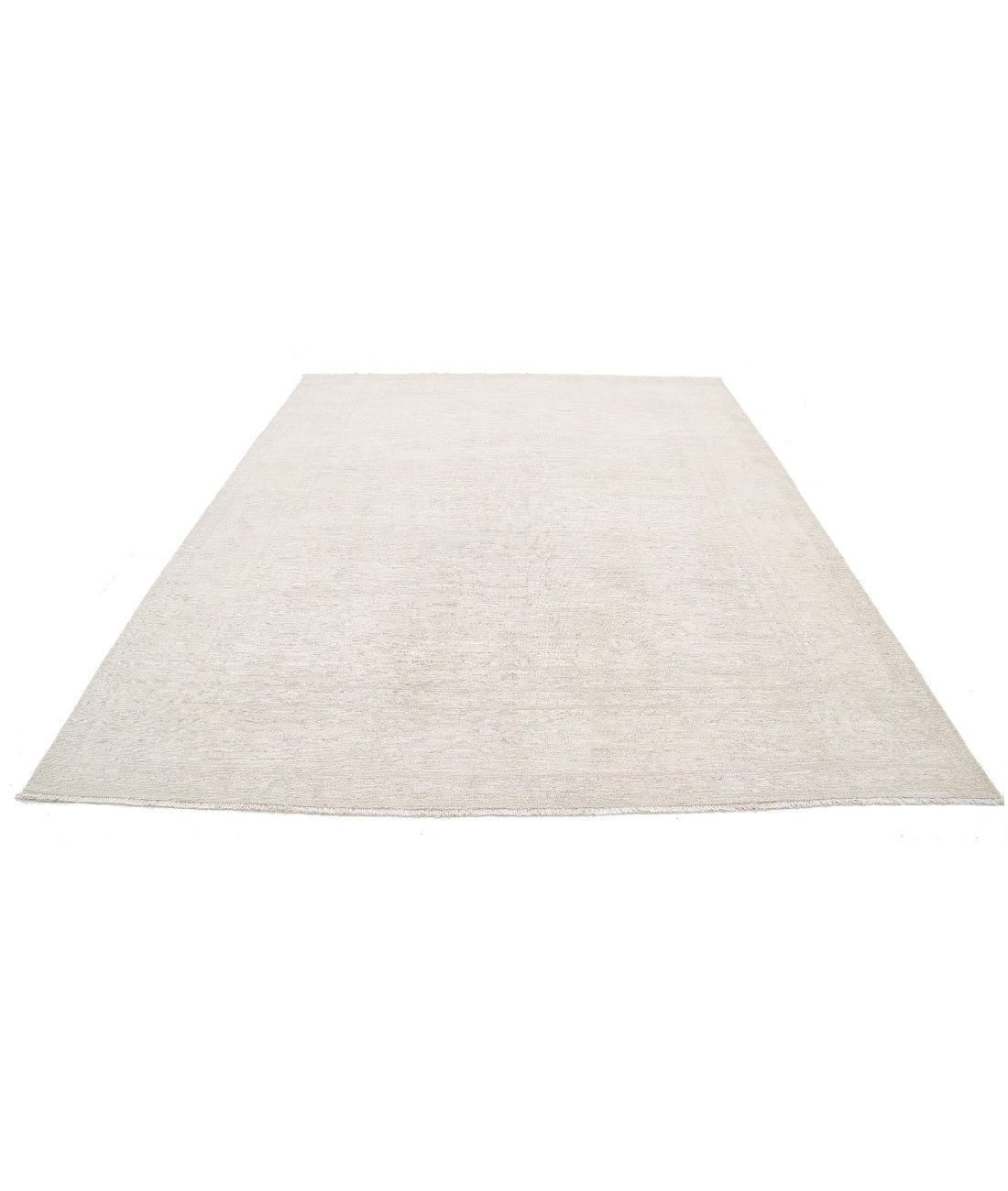 Khotan 8'2'' X 10'1'' Hand-Knotted Wool Rug 8'2'' x 10'1'' (245 X 303) / Ivory / Taupe