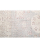 Khotan 8'1'' X 9'10'' Hand-Knotted Wool Rug 8'1'' x 9'10'' (243 X 295) / Grey / Ivory