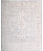 Khotan 8'1'' X 9'10'' Hand-Knotted Wool Rug 8'1'' x 9'10'' (243 X 295) / Grey / Ivory