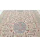 Khotan 9'9'' X 13'10'' Hand-Knotted Wool Rug 9'9'' x 13'10'' (293 X 415) / Ivory / Blue